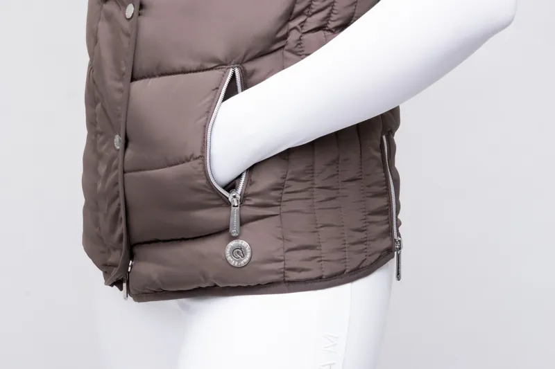 Coldstream Kimmerston Quilted Gilet - Taupe-3